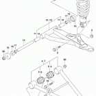 LT-A500X Front suspension arm (lt-a500xpm0 p03)