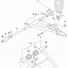 LT-A500X Front suspension arm (lt-a500xpm0 p33)