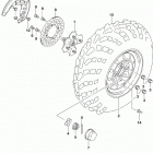 LT-A500X Front wheel (lt-a500xm0 p33)