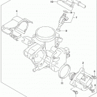 LT-A500X Throttle body (lt-a500xm0 p33)