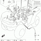 LT-A500X Wiring harness (lt-a500xm0 p03)