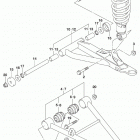 LT-A750X Front suspension arm (lt-a750xm0 p28)