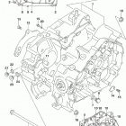 LT-F400F Картер двигателя