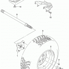 LT-A400F Lh rear wheel