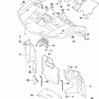LT-A500X,XP Front fender (lt-a500xpl9 p28)