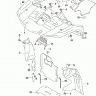 LT-A500X,XP Front fender (lt-a500xpzl9 p28)