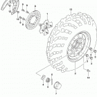 LT-A500X,XP Front wheel (lt-a500xpl9 p28)