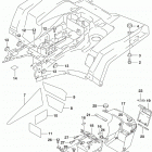 LT-A750X,XP,XPZ Rear fender (lt-a750xpzl9 p33)