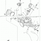KODIAK 450 EPS (YFM45KPALR) Корпус дроселя в сборе