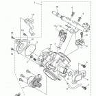 KODIAK 700 4WD HUNTE (YFM70KDHLF) Корпус дроселя в сборе