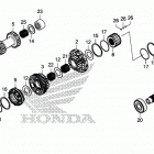 SXS1000M3L AC Final drive shaft