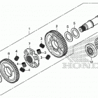 SXS1000M3L AC Final driven shaft