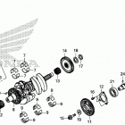 SXS1000S2R 5A Коленчатый вал и поршни