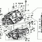 SXS1000S2R 5AC Картер двигателя