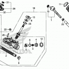 SXS1000S2R 5AC Steering gear box@tie rod