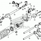 SXS1000S4X AC Gearshift fork (1)