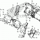 SXS1000S4X AC Seat back cover