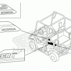 SXS700M2 A Наклейки