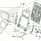 SXS700M4 AC Rear seat