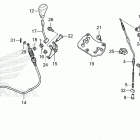 SXS700M4 AC Shift lever@select lever