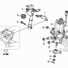 TRX520FM6 2AC Steering shaft (eps)