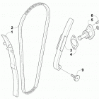 ALTERRA 300 BLUE [A2021KAF2BUSE] Cam chain assembly [300501]