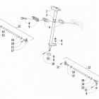 ALTERRA 300 BLUE [A2021KAF2BUSE] Steering assembly [92436]