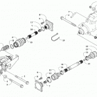 ALTERRA 570 EPS DYNAMIC CHARCOAL [A2021XEO1PUSD] Drive train assembly [303787]