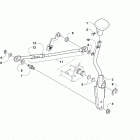 ALTERRA TRV 700 XT EPS  BLUE INTERNATIONAL [A2021TKT1POSE] Shift lever assembly [301645]