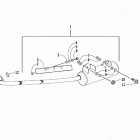 ALTERRA 300 BLACK [A2020KAF2BUSP] Exhaust assembly [301260]