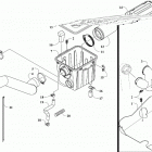 ALTERRA 570 EPS DYNAMIC CHARCOAL [A2020XCO4EUSD] Air intake assembly [303628]