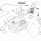 ALTERRA 570 EPS GREEN [A2020XEO4PUSG] Gas tank assembly [303016]