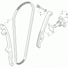 ALTERRA 570 EPS RED [A2020XEO4PUSM] Cam chain assembly [300283]