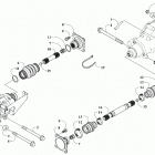 ALTERRA 700 EPS GREEN [A2020XET4PUSG] Drive train assembly [303317]