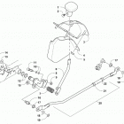 ALTERRA TBX 700 EPS DYNAMIC GRAY [A2020BAT1PUSI] Shift lever assembly [301138]