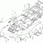 ALTERRA TRV 700 EPS RED [A2020TKT4PUSM] Frame and related parts [303674]