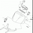 ALTERRA TRV 700 EPS RED [A2020TKT4PUSM] Instrument pod assembly [303675]