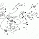 ALTERRA 450 RED [A2019KAK4CUSM] Wiring harness assembly [303921]