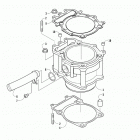 ALTERRA 700 MUD PRO LTD EPS BLUE INTERNATIONAL [A2019MLT1POSE] Cylinder assembly [302153]
