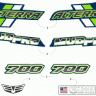 ALTERRA 700 MUD PRO LTD EPS BLUE INTERNATIONAL [A2019MLT1POSE] Decals [303150]