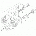 ALTERRA 700 MUD PRO LTD EPS BLUE INTERNATIONAL [A2019MLT1POSE] Transmission assembly [303147]