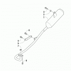 ALTERRA 90 GREEN [A2019KXB2BUSG] Exhaust assembly [90950]