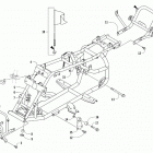 ALTERRA 90 GREEN [A2019KXB2BUSG] Frame and related parts assembly [301625]