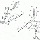 ALTERRA 90 GREEN [A2019KXB2BUSG] Front suspension assembly [303381]