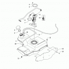 ALTERRA TBX 700 EPS GRAY INTERNATIONAL [A2019BAT1POSI] Gas tank assembly [303043]
