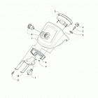 ALTERRA TBX 700 EPS GRAY INTERNATIONAL [A2019BAT1POSI] Instrument pod assembly [303040]
