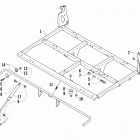 ALTERRA TBX 700 EPS GRAY INTERNATIONAL [A2019BAT1POSI] Tilt frame assembly [90976]