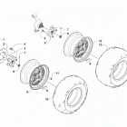 ALTERRA TBX 700 EPS GRAY INTERNATIONAL [A2019BAT1POSI] Wheel and tire assembly [301727]