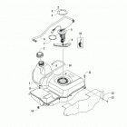 ALTERRA TRV XT EPS T3 BLACK [A2019TKW1P3TQ] Gas tank assembly [301883]