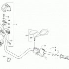 ALTERRA XC 450 LOF GREEN [A2019KCK4CLFX] Handlebar assembly [100799]
